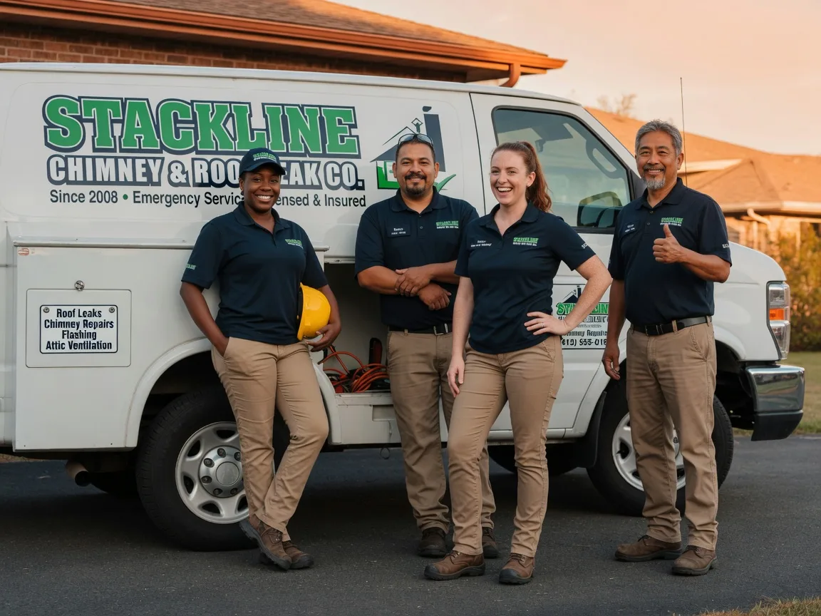 Chimney flashing repair company in Oxford, ME